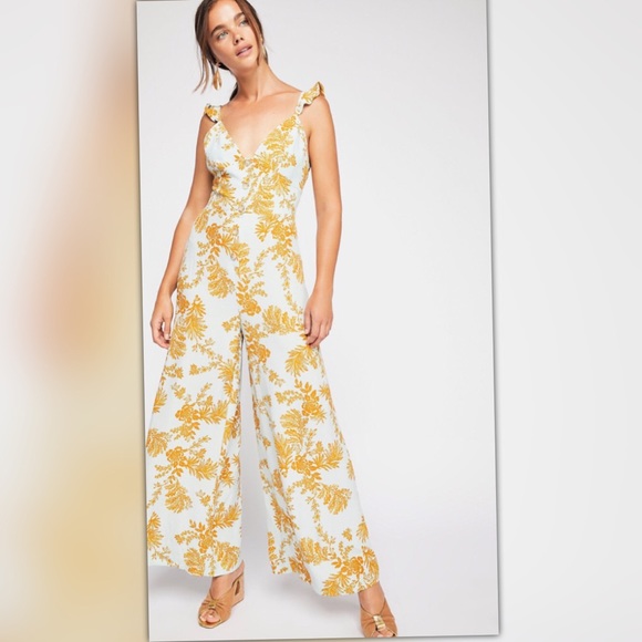 Free People Pants - 🍃 New FREE PEOPLE Be The One Jumpsuit